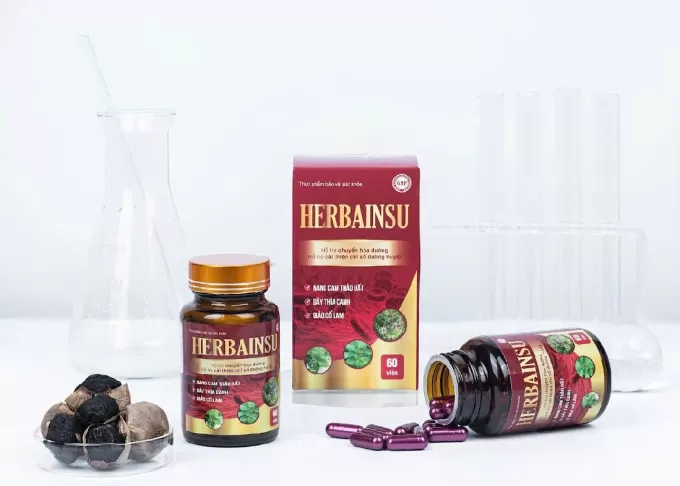 HERBAINSU-Sản phẩm hỗ trợ cải thiện chỉ số đường huyết